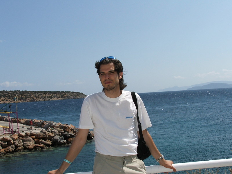 Am Hafen von Agios Nikolaus (04.09.2005)