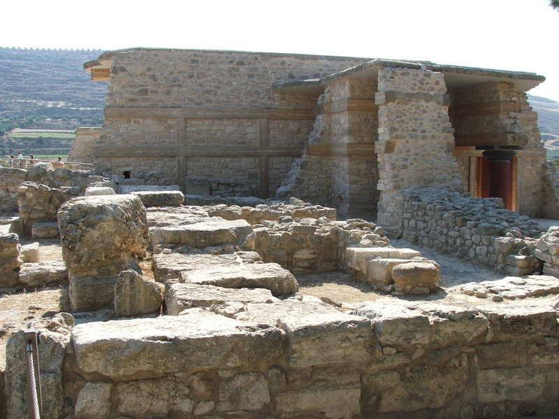 Ausgrabungssttte Palast von Knossos 1
