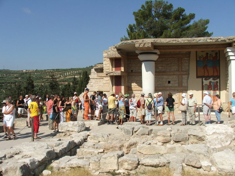 Ausgrabungssttte Palast von Knossos 2
