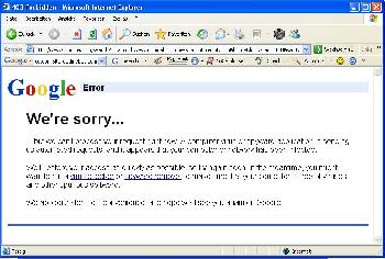 Google Virus! Oh my God! Bild ist nicht gefaked!
