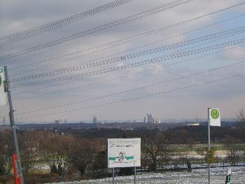 Ein Blick auf die Skyline von Kln :)