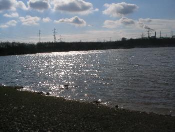 Ein wundersch�ner Blick auf den See