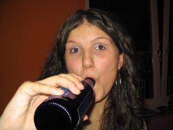 ich und die Bierflasche *g*