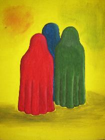 Drei Farben (Acryl)