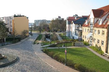 Blick aus meinem Fenster 31.04.2006 (neue Whg, 19:00 Uhr)