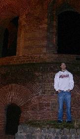 Trier 2006 - Kaiserthermen I - Claas auf erh�htem Posten