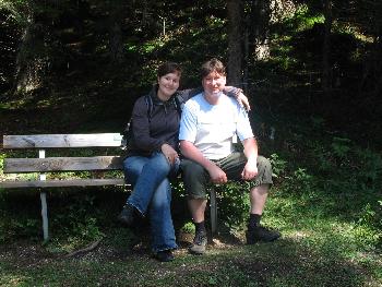 Vatti und ich beim Wandern(sterreich06)