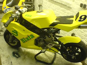 Das ist mein Bike! Klein, laut und schnell!