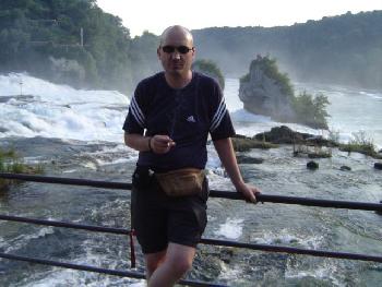 Schweiz-Schaffhausen-Rheinfall