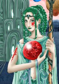 05.10.06 - G�ttin in Gr�n