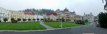 Marienbad - Stadtpanorama