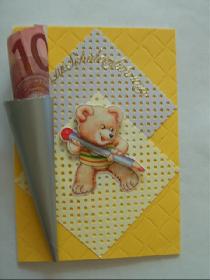 Die 'Einschulungskarte' f�r meine Tochter