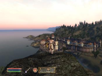 Sonnenaufgang bei Anvil mit Begleitung (Add-On Knights of the Nine)