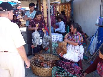 Indianermarkt - Viehmarkt (Chichicastenango)