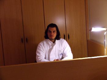 Im Sheraton in Dresden, Bademantel-Schnucki