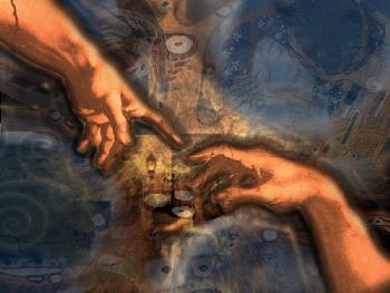 Ich setze meine Gedanken in Seifenblasen 3