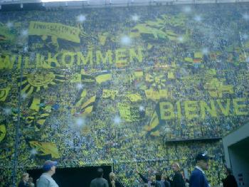 WM 2006 Installation am Dortmunder Hbf