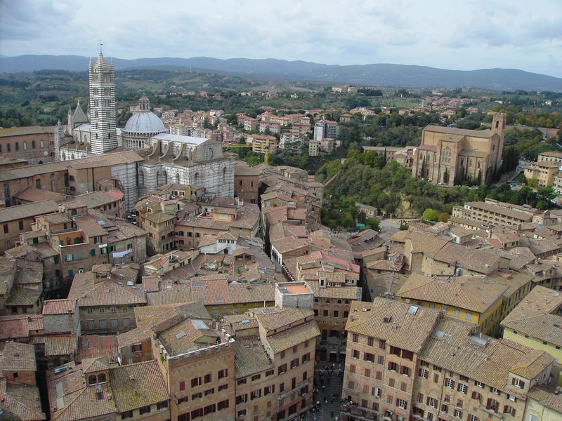 Siena, Konkurent von Florenz (Toskana)