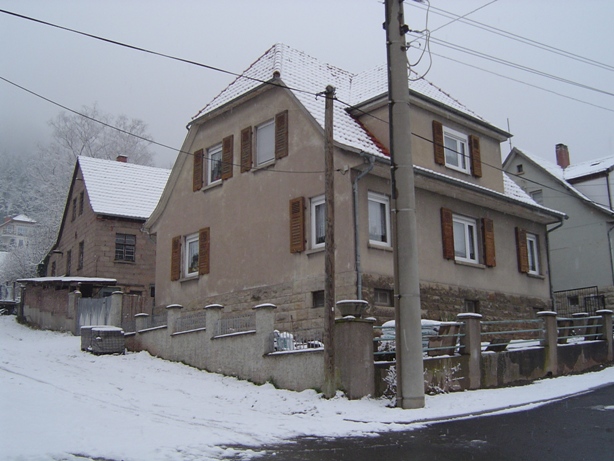 Caro's Haus im Winter