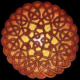 Keltisches Ornament (Tuschezeichnung)