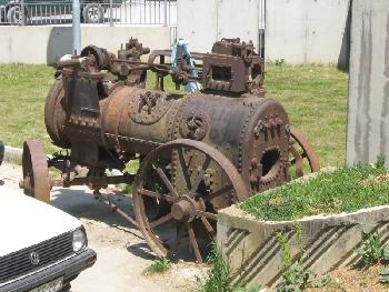 Dampf-Lokomotive in Prishtin� 1