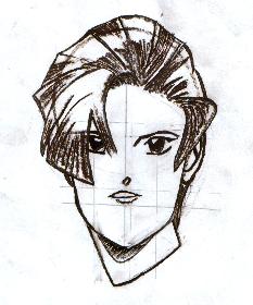 Koshu: Eins meiner ersten Bilder (abgezeichnet von nem Zeichenkurs)