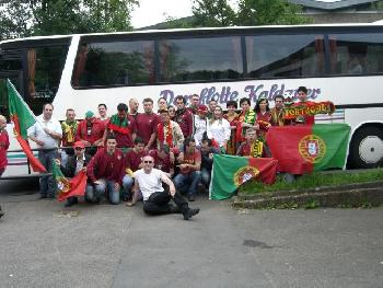 Belgien-Portugiesen nach Br�ssel.( 1 : 2) f�r Portugal.