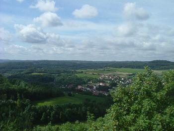 Gigantischer Ausblick vom Schlo ...