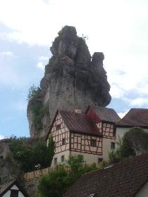 Ausschnitt, Felsensdorf ( Tchersfeld ) ...