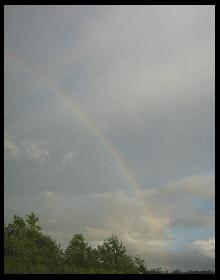 Regenbogen im Juli 2007