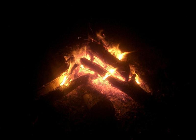 #07 Abends dann ein Lagerfeuer
