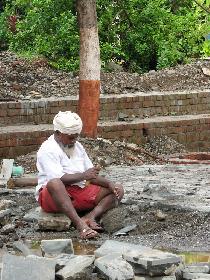 Bei der Arbeit - Mumbai