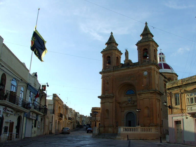 Zentraler Platz in Marsaxlokk