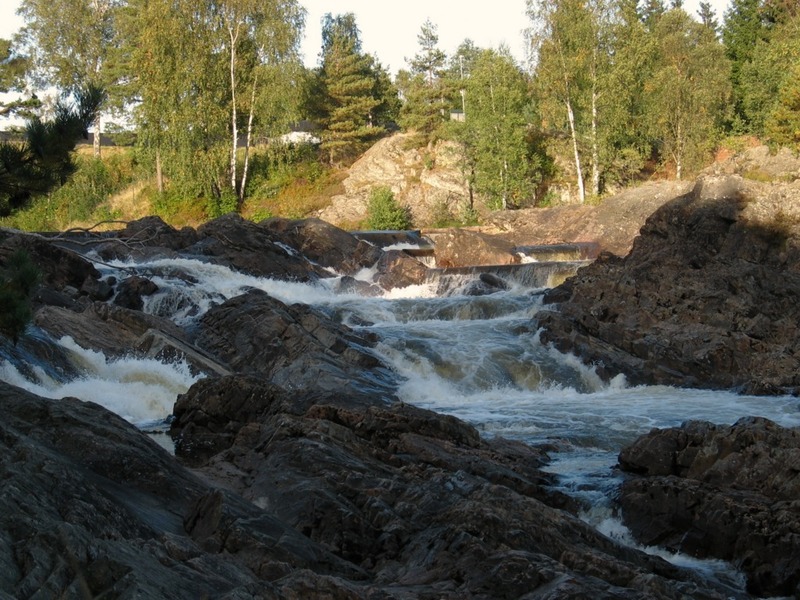 Manus "Hauswasserfall" in Tveit  bei Kristiansand