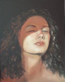 kss mich, Ra 2003 / Pastell auf Karton / 30x42