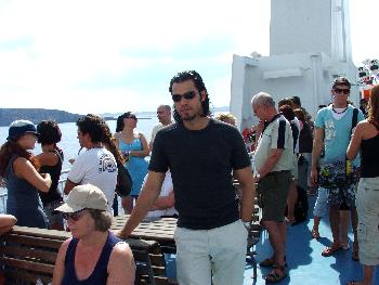 Auf Gozo Ferry, Hinfahrt