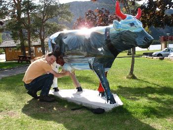 Da kam auch gleich bunte Milch raus!!