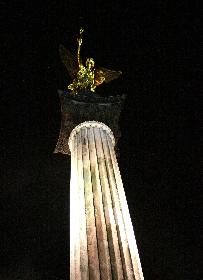 Sylverster 2008 am Friedensengel in M�nchen