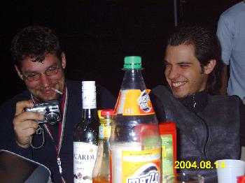 Mit Lemy auf CT 2004