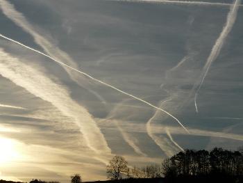 Etwas spter von der Sonne angeleuchtet ..