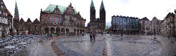 Bremen vor dem Rathaus