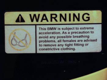 Caution Ladys...