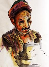 Der T�pfer von Um die Ecke