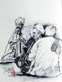 Hoppel Poppel Raucher  von Khan EL Khalil