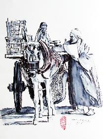 Der fliegende Gem�seh�ndler aus Kairo Maadi