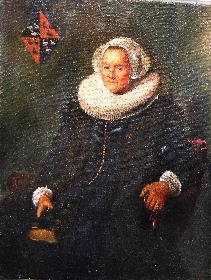 Kopie nach Franz Hals Bildnis der Maritge Vooght