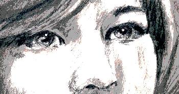 Die Augen einer Frau