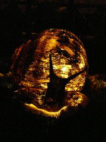 Beleuchtete Deko-Schnegge ...