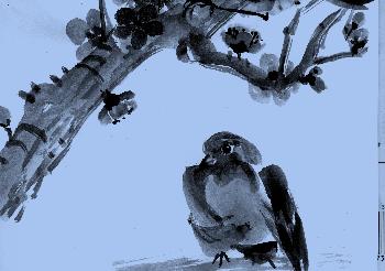 �bungen zur Sumi-e Technik Nr 06