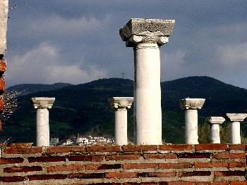in der Johannesbasilika in Seluk